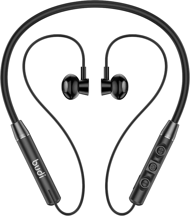 Budi EP15EB Bluetooth sports earphones Mascom International.webp